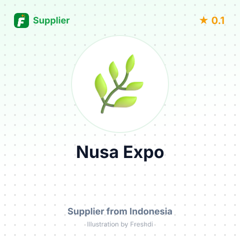 Nusa Expo  – summary card, no photo uploaded yet