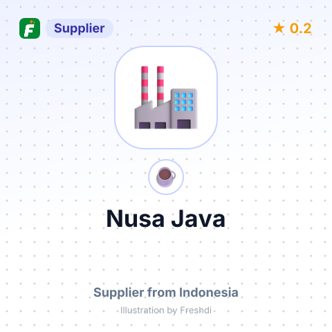 Nusa Java – summary card, no photo uploaded yet