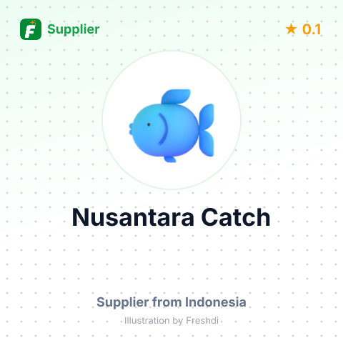 Nusantara Catch  – summary card, no photo uploaded yet