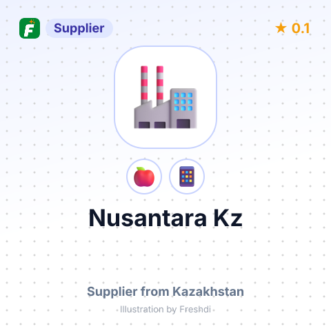 Nusantara Kz  – summary card, no photo uploaded yet