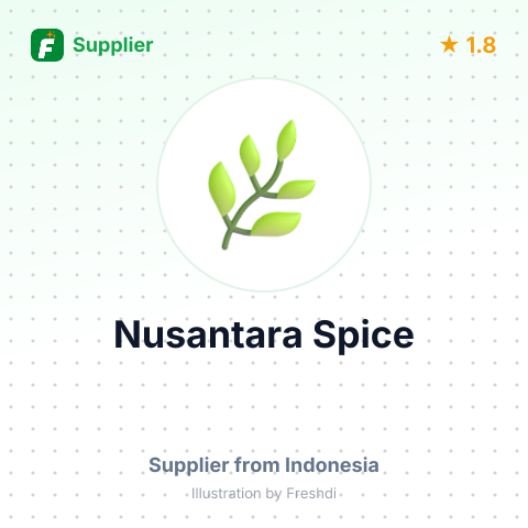 Nusantara Spice – summary card, no photo uploaded yet