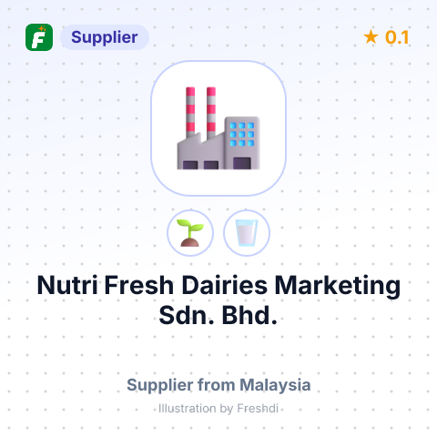 Nutri Fresh Dairies Marketing Sdn. Bhd.  – summary card, no photo uploaded yet