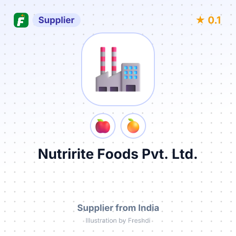 Nutririte Foods Pvt. Ltd.  – summary card, no photo uploaded yet