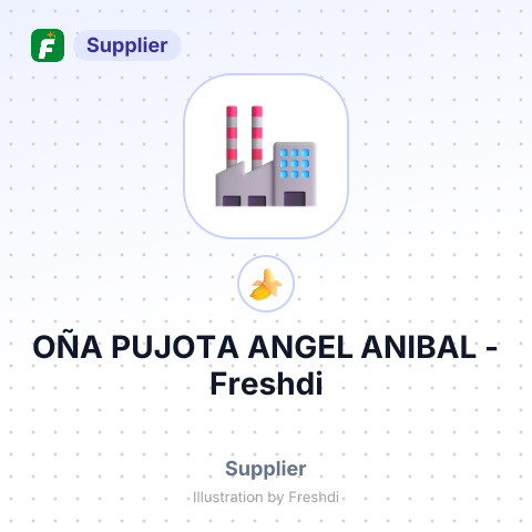 OÑA PUJOTA ANGEL ANIBAL – summary card, no photo uploaded yet