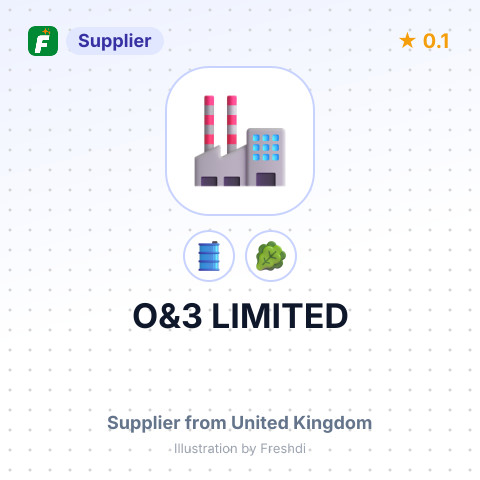 O&3 LIMITED – summary card, no photo uploaded yet