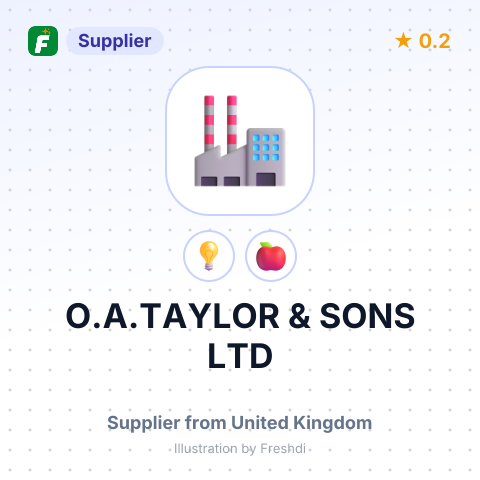 O.A.TAYLOR & SONS LTD – summary card, no photo uploaded yet