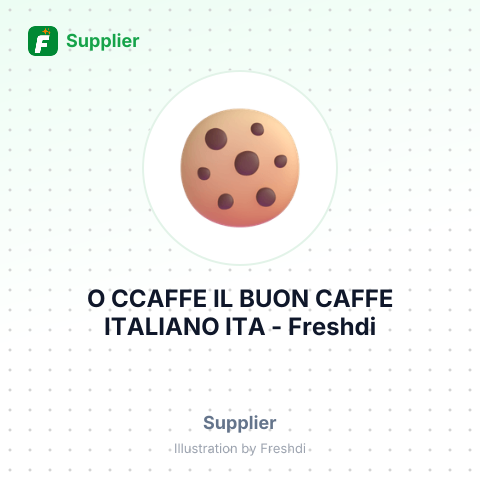 O CCAFFE IL BUON CAFFE ITALIANO ITA – summary card, no photo uploaded yet