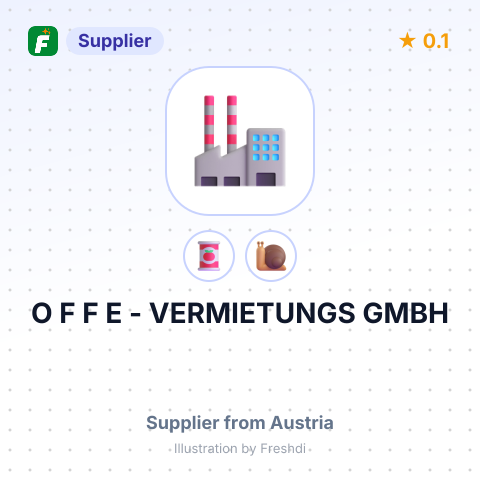 O F F E - VERMIETUNGS GMBH – summary card, no photo uploaded yet