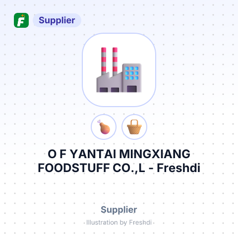 O F YANTAI MINGXIANG FOODSTUFF CO.,L – summary card, no photo uploaded yet