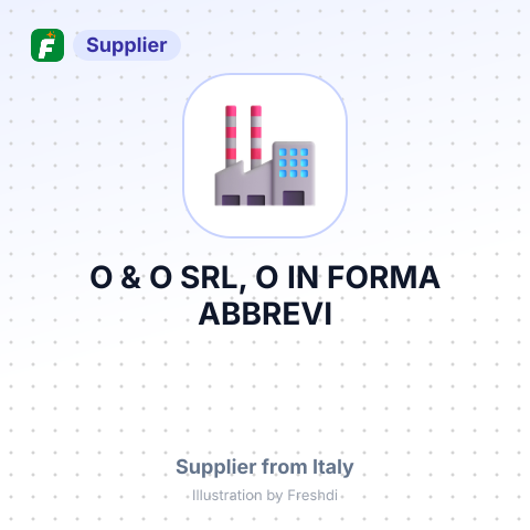 O & O SRL, O IN FORMA ABBREVI – summary card, no photo uploaded yet