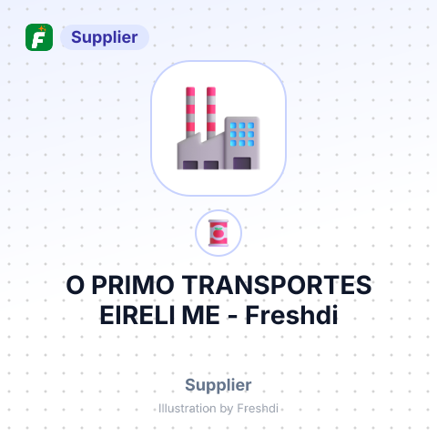 O PRIMO TRANSPORTES EIRELI ME – summary card, no photo uploaded yet
