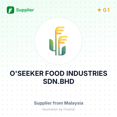 O'SEEKER FOOD INDUSTRIES SDN.BHD – summary card, no photo uploaded yet