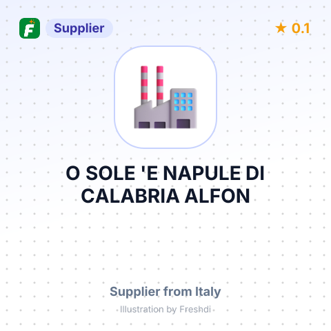 O SOLE 'E NAPULE DI CALABRIA ALFON – summary card, no photo uploaded yet