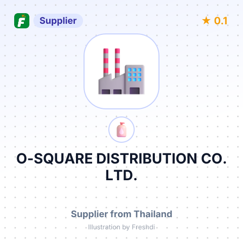 O-SQUARE DISTRIBUTION CO., LTD. – summary card, no photo uploaded yet