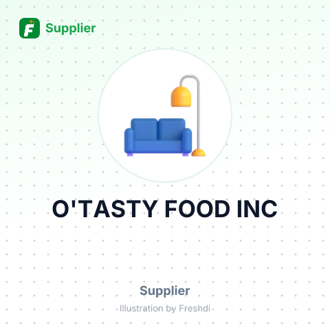 O'TASTY FOOD INC – summary card, no photo uploaded yet