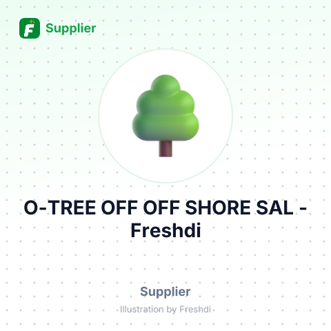 O-TREE OFF OFF SHORE SAL – summary card, no photo uploaded yet