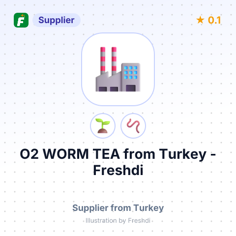O2 WORM TEA – summary card, no photo uploaded yet