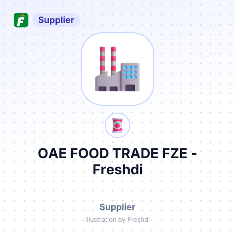OAE FOOD TRADE FZE – summary card, no photo uploaded yet