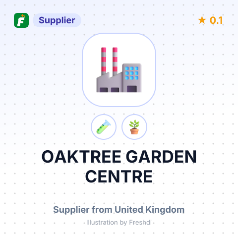 OAKTREE GARDEN CENTRE – summary card, no photo uploaded yet