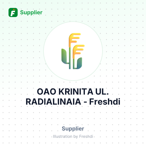OAO KRINITA UL. RADIALINAIA – summary card, no photo uploaded yet