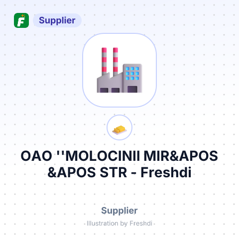 OAO ''MOLOCINII MIR&APOS &APOS STR – summary card, no photo uploaded yet
