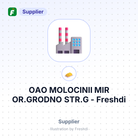 OAO MOLOCINII MIR OR.GRODNO STR.G – summary card, no photo uploaded yet