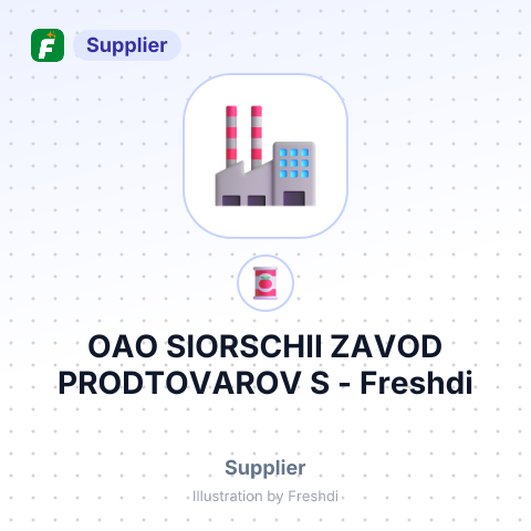 OAO SIORSCHII ZAVOD PRODTOVAROV S – summary card, no photo uploaded yet