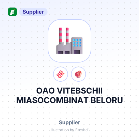 OAO VITEBSCHII MIASOCOMBINAT BELORU – summary card, no photo uploaded yet