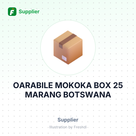 OARABILE MOKOKA BOX 25 MARANG BOTSWANA – summary card, no photo uploaded yet