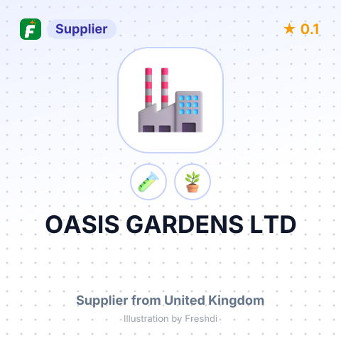 OASIS GARDENS LTD – summary card, no photo uploaded yet