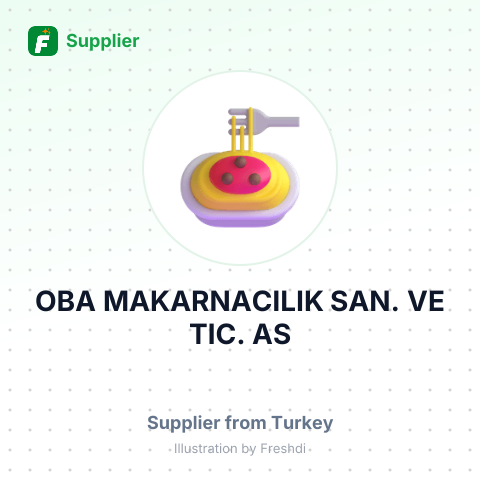 OBA MAKARNACILIK SAN. VE TIC. AS – summary card, no photo uploaded yet