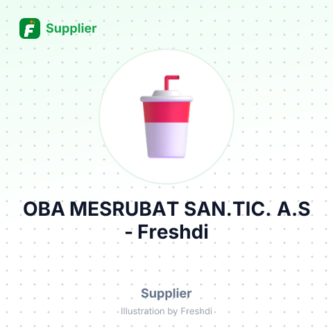 OBA MESRUBAT SAN.TIC. A.S – summary card, no photo uploaded yet