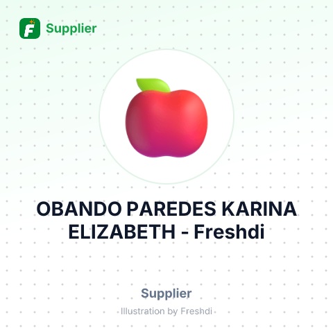 OBANDO PAREDES KARINA ELIZABETH – summary card, no photo uploaded yet