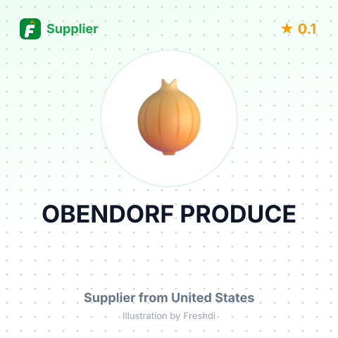 OBENDORF PRODUCE – summary card, no photo uploaded yet