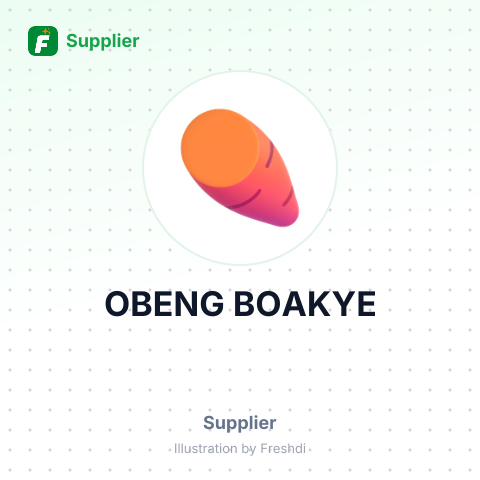 OBENG BOAKYE – summary card, no photo uploaded yet
