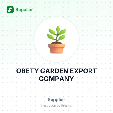 OBETY GARDEN EXPORT COMPANY – summary card, no photo uploaded yet