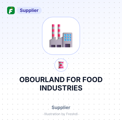 OBOURLAND FOR FOOD INDUSTRIES – summary card, no photo uploaded yet