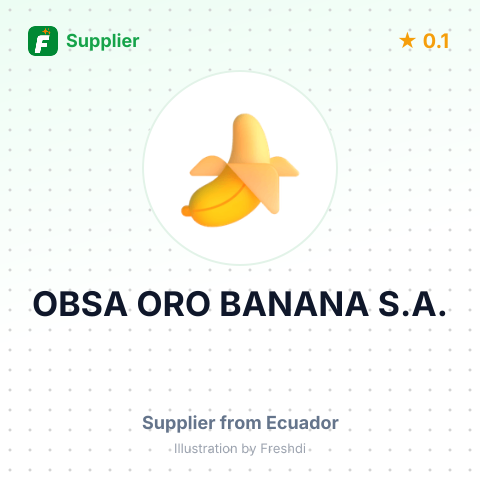 OBSA ORO BANANA S.A. – summary card, no photo uploaded yet