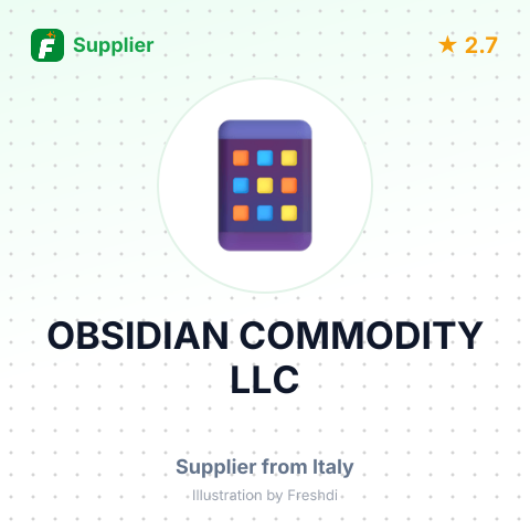OBSIDIAN COMMODITY LLC – summary card, no photo uploaded yet