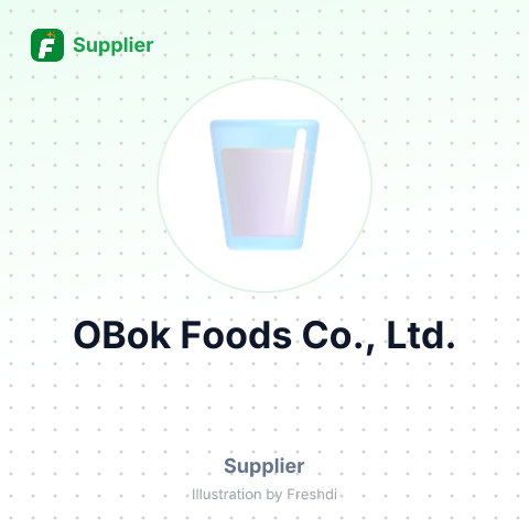OBok Foods Co., Ltd. – summary card, no photo uploaded yet