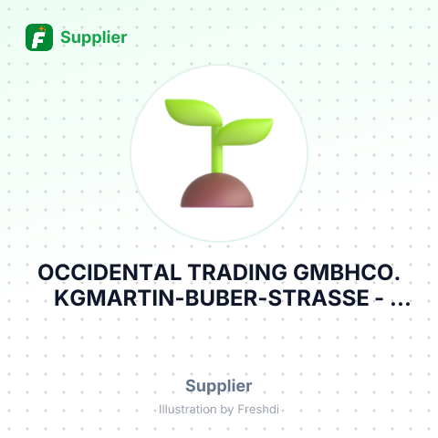 OCCIDENTAL TRADING GMBHCO. KGMARTIN-BUBER-STRASSE – summary card, no photo uploaded yet