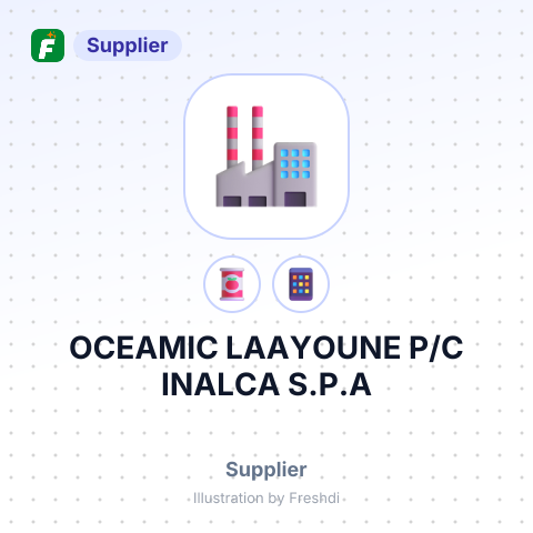 OCEAMIC LAAYOUNE P/C INALCA S.P.A – summary card, no photo uploaded yet
