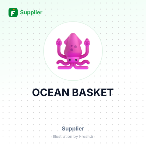 OCEAN BASKET – summary card, no photo uploaded yet