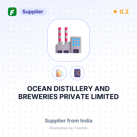 OCEAN DISTILLERY AND BREWERIES PRIVATE LIMITED  – summary card, no photo uploaded yet