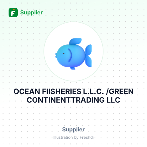 OCEAN FIISHERIES L.L.C. /GREEN CONTINENTTRADING LLC – summary card, no photo uploaded yet