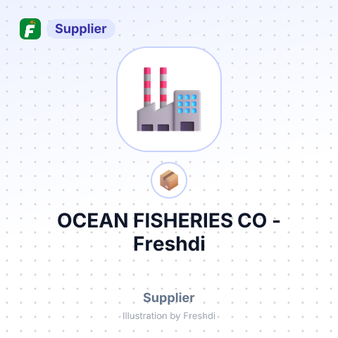 OCEAN FISHERIES CO – summary card, no photo uploaded yet