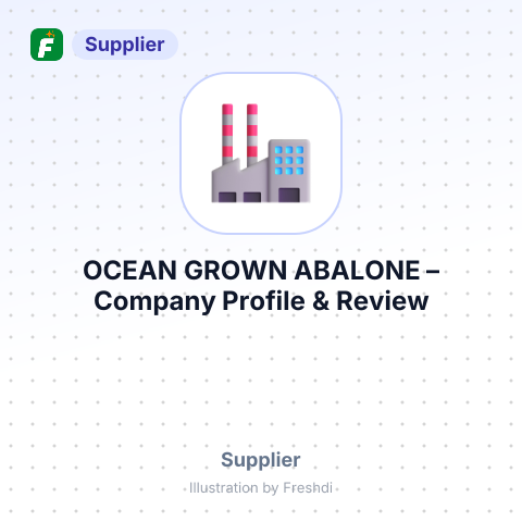 OCEAN GROWN ABALONE – summary card, no photo uploaded yet