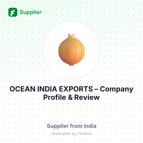 OCEAN INDIA EXPORTS – summary card, no photo uploaded yet