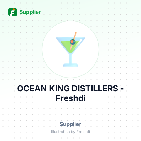 OCEAN KING DISTILLERS – summary card, no photo uploaded yet