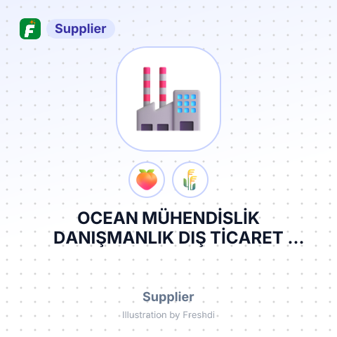 OCEAN MÜHENDİSLİK DANIŞMANLIK DIŞ TİCARET LİMİTED ŞİRKETİ – summary card, no photo uploaded yet